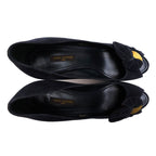 Louis Vuitton Pumps Shoes Women Suede Leather Navy Blue Ma0170 — view 5