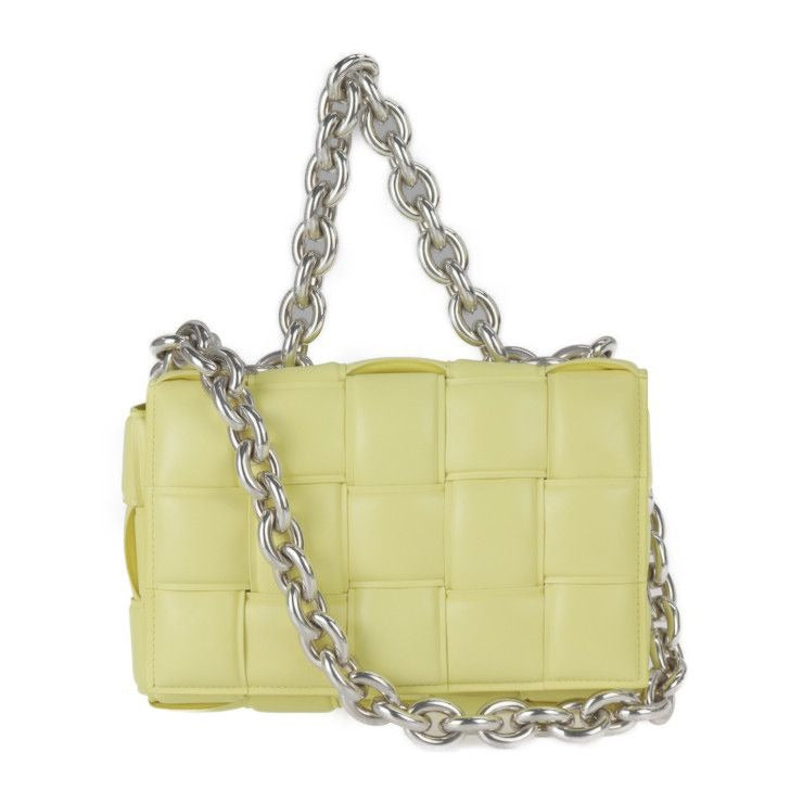 Bottega Veneta Padded Cassette Shoulder Bag Lamb Skin