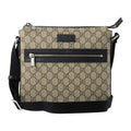 Gucci Shoulder Bag GG Supreme Beige Black