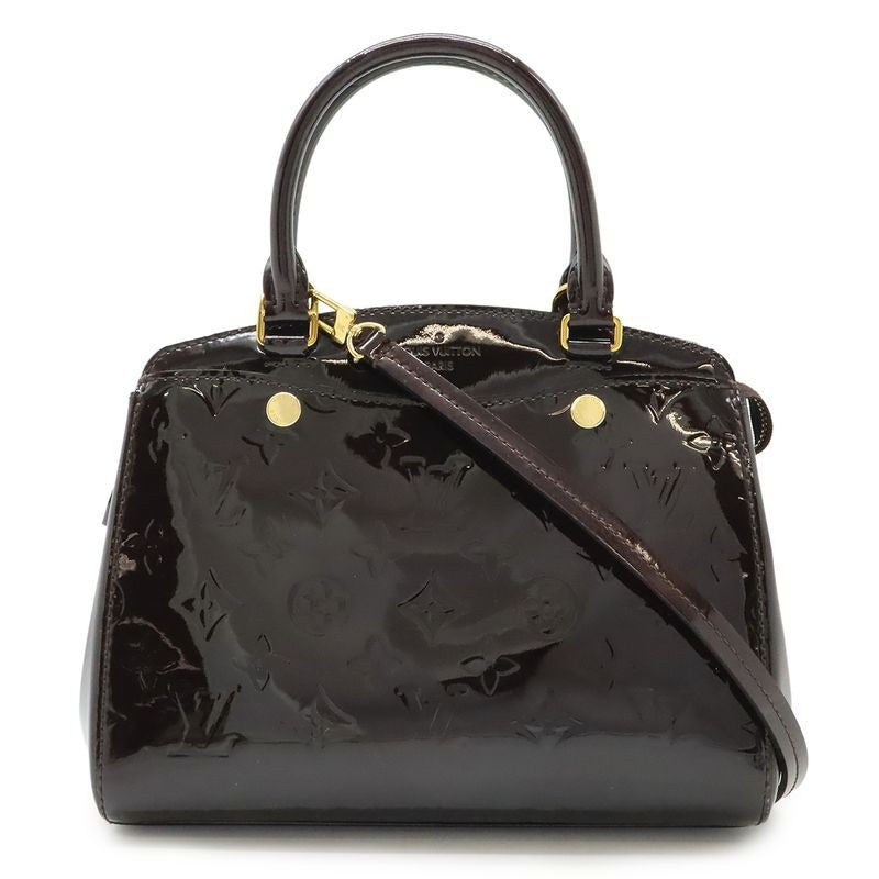 Louis Vuitton Monogram Vernis PM Handbag Mini Bag 2-Way Shoulder Enamel Calf