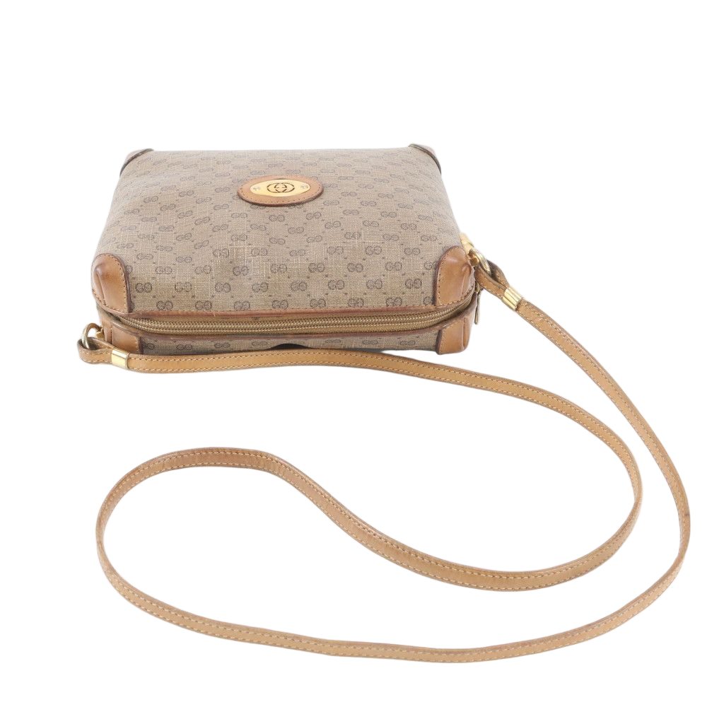 Gucci Micro GG Leather Shoulder Bag Crossbody — view 2