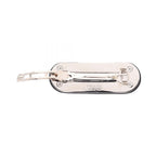 Prada Re-Nylon Hair Clip Black Stainless Steel — view 2