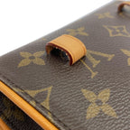 Louis Vuitton Monogram Pochette Florentine S Waist Bag Brown Marron — view 5