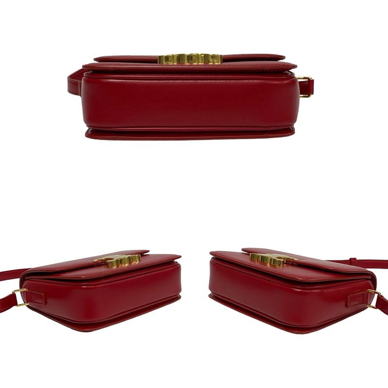 Celine Teen Triomphe Logo Hardware Leather — view 7