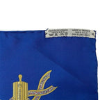 Hermes Scarf Carre 90 Red Blue Yellow Liberte — view 4
