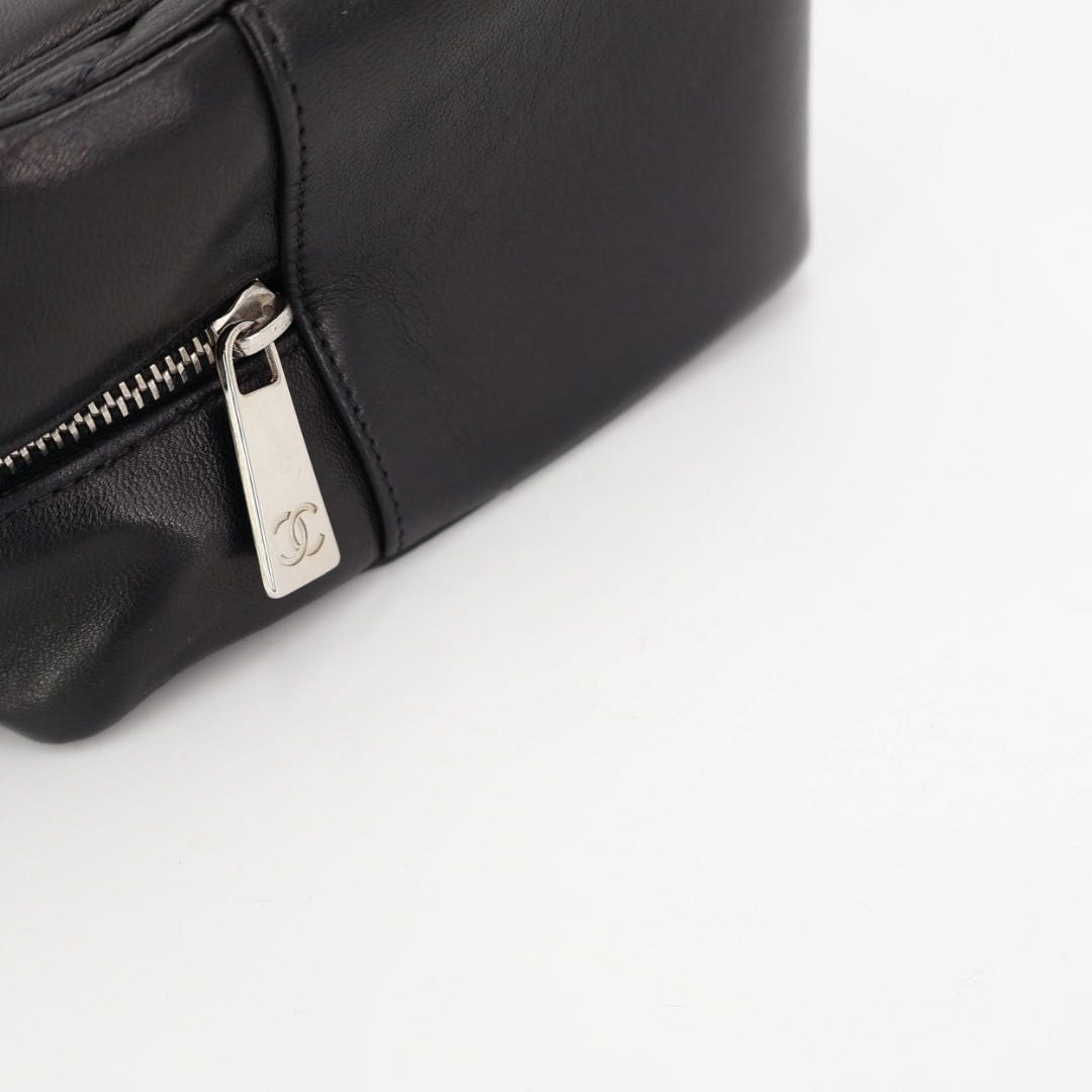 Chanel Quilted CC Logo Handbag — view 8
