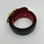 Hermes Vintage Chaine D'ancre Buckle Reversible Belt — view 2