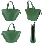 Louis Vuitton Handbag Saint Jacques Epi Leather Borneo Green