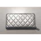Chanel Quilted Leather Zip Around Wallet — view 2