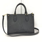 Louis Vuitton On The Go PM 2-Way Shoulder Handbag Monogram Empreinte