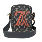 Louis Vuitton Danube PM Shoulder Bag Upside Down Monogram Ink Navy