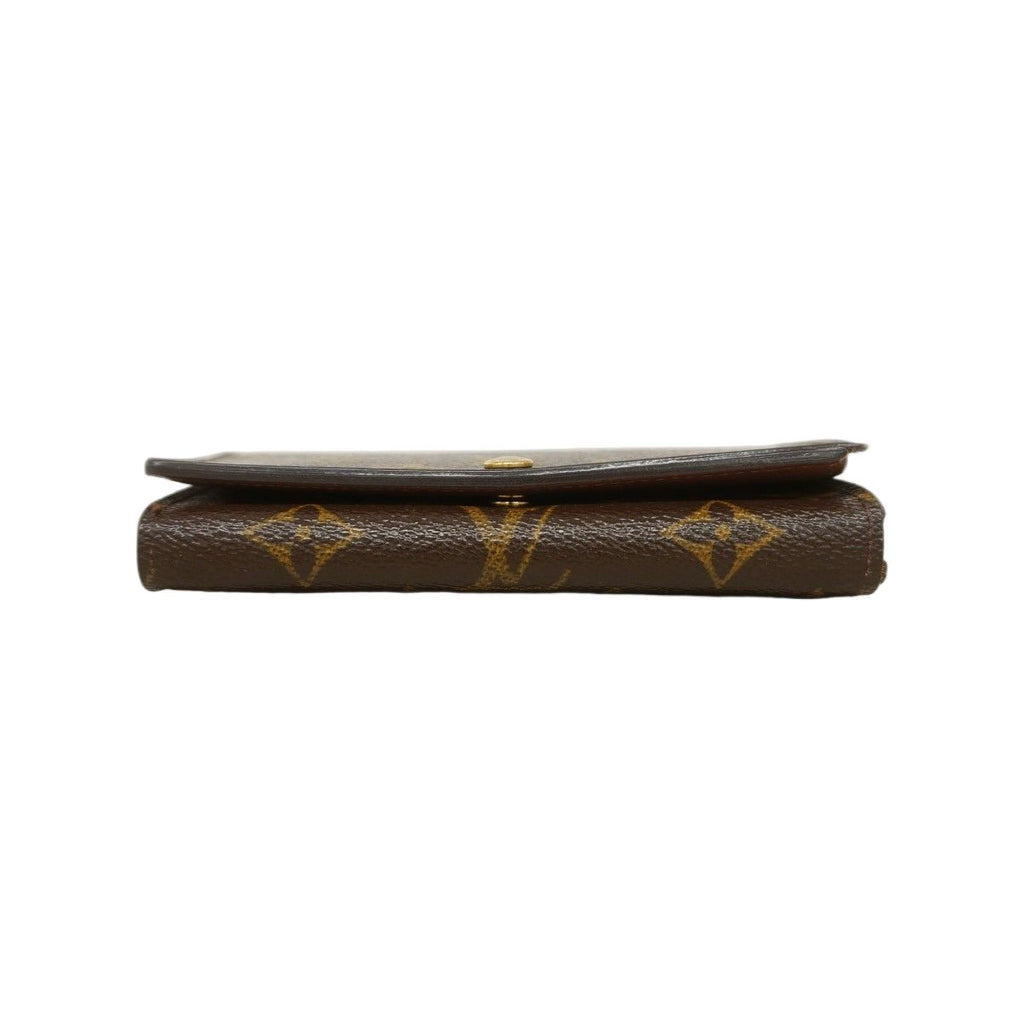 Louis Vuitton Wallet Monogram Porte-Monnaie Viennois Tresor Brown — view 2