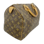 Louis Vuitton Handbag Monogram Speedy 30 Brown — view 2