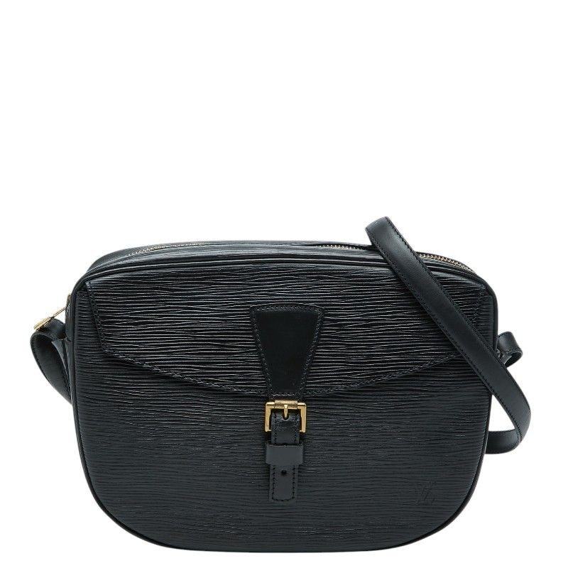Louis Vuitton Epi Jeune Fille Crossbody Shoulder Bag Noir Black Leather