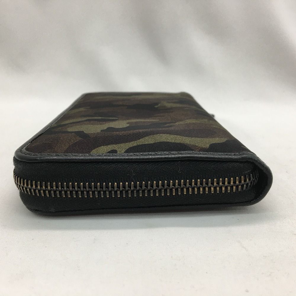 Prada Long Wallet Round Zipper Camouflage — view 3