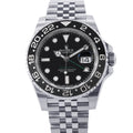 Rolex Gmt Master 2 Roulette Watch Black Dial