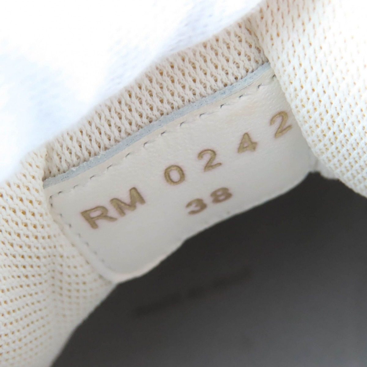 Celine Trainers Low Lace Up Logo Leather Sneakers White Green — view 9