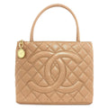 Chanel Medallion Tote Gold Grained Calfskin