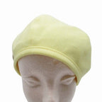 Hermes Gabrielle Beret Linen Hat Cap 57 cm Yellow Handbag