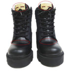 Gucci Ankle Boots Size 35 1 2 GG Pattern Black Shoes — view 3