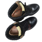 Gucci Ankle Boots Size 35 1 2 GG Pattern Black Shoes — view 6