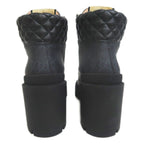 Gucci Ankle Boots Size 35 1 2 GG Pattern Black Shoes — view 7