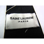 Saint Laurent Necktie Business Gentleman Black Ft1793 — view 3