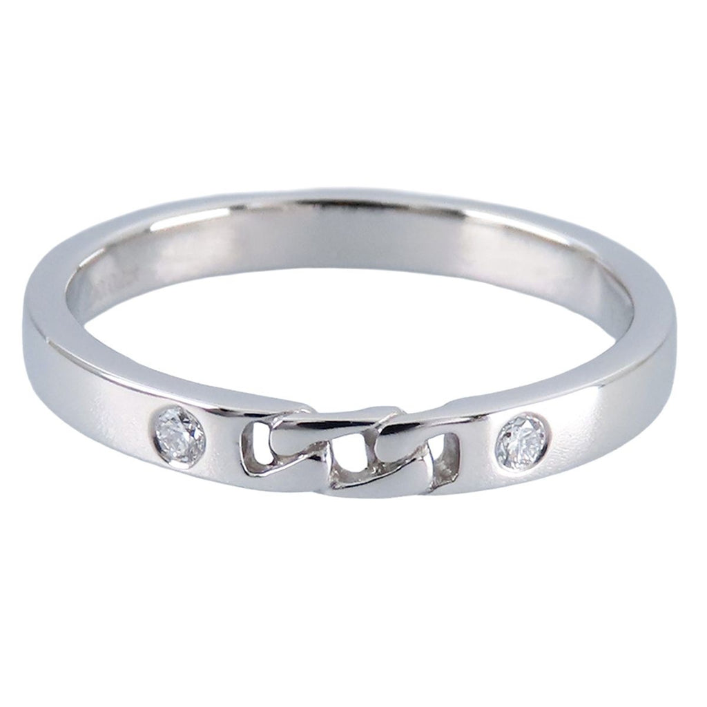 Hermes Ever Kelly Ring Platinum Diamond D — view 2