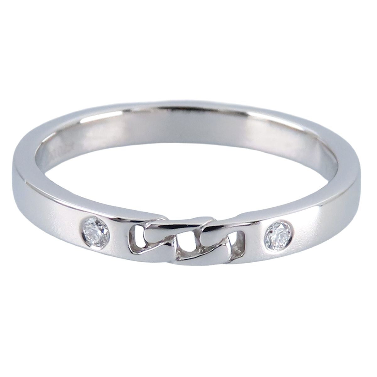 Hermes Ever Kelly Ring Platinum Diamond D — view 2
