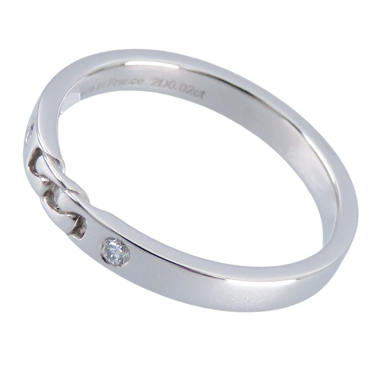 Hermes Ever Kelly Ring Platinum Diamond D — view 4