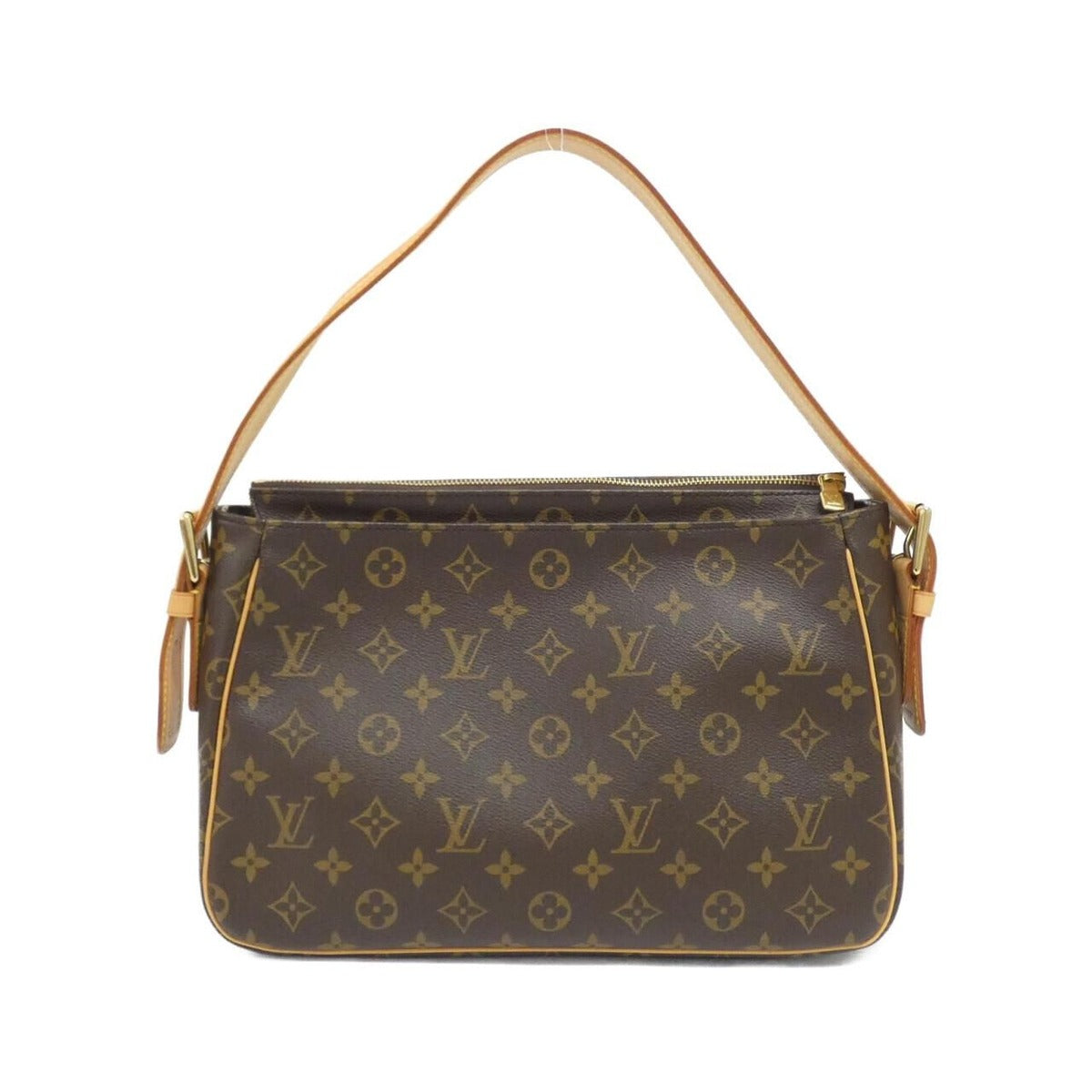 Louis Vuitton Monogram Viva-Cite GM Shoulder Bag Brown Marron — view 2
