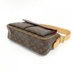 Louis Vuitton Monogram Viva-Cite GM Shoulder Bag Brown Marron — view 3