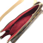 Louis Vuitton Monogram Viva-Cite GM Shoulder Bag Brown Marron — view 6