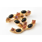 Chanel Brooch Pin Gripoa Color Stone — view 2