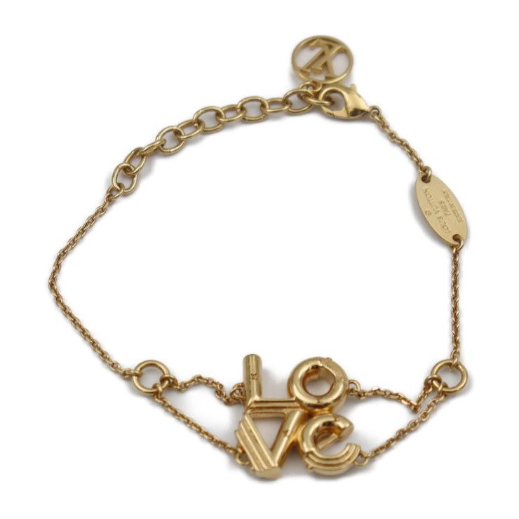 Louis Vuitton &me Love Bracelet Metal Gold Viton — view 2