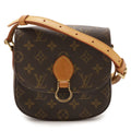 Louis Vuitton Monogram Mini Saint Cloud Shoulder Bag Pochette