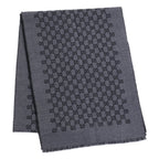 Gucci GG Pattern Double Jacquard Scarf