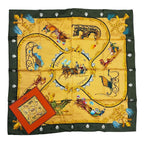 Hermes Carre 90 Plumes Et Grelots Feather and Bell Scarf Green 100% Gold Silk