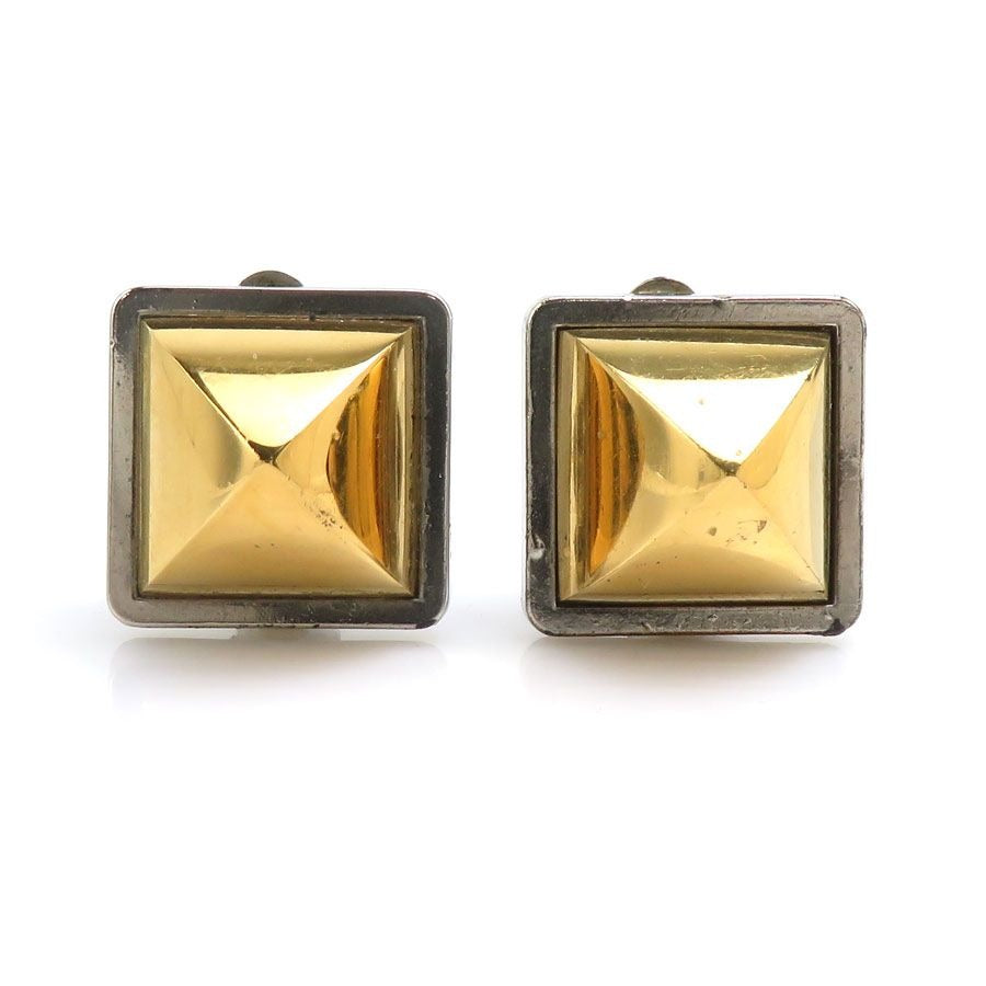 Hermes Earrings Gold