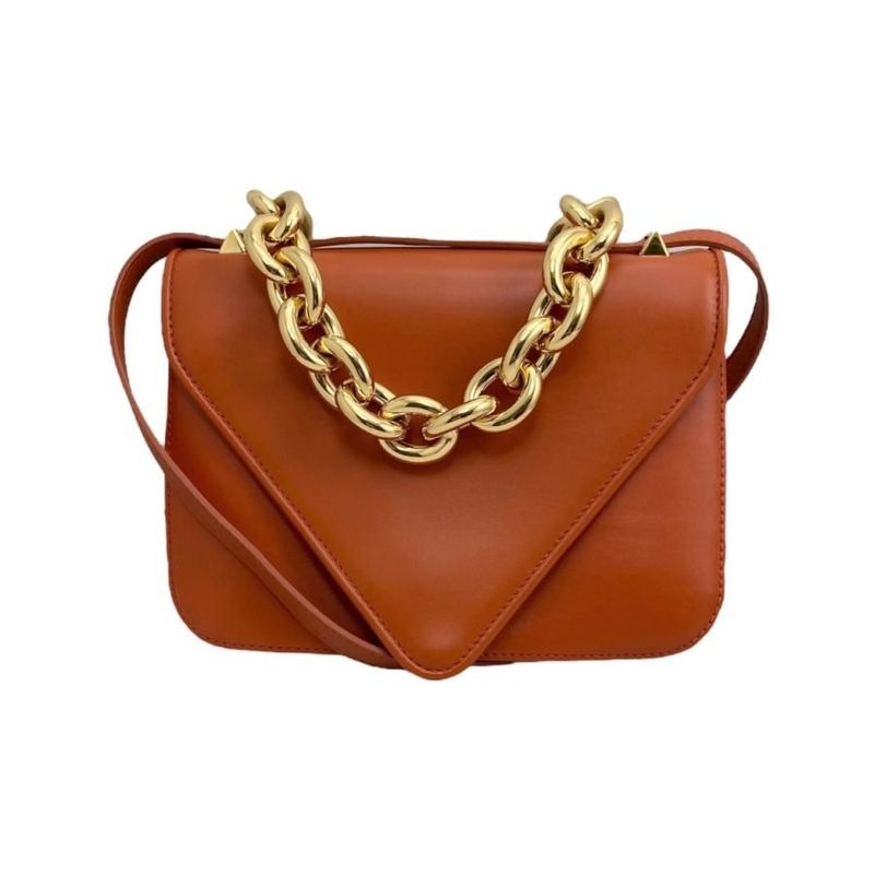 Bottega Veneta Shoulder Bag Mount Small Envelope V12 M0 Chain Orange