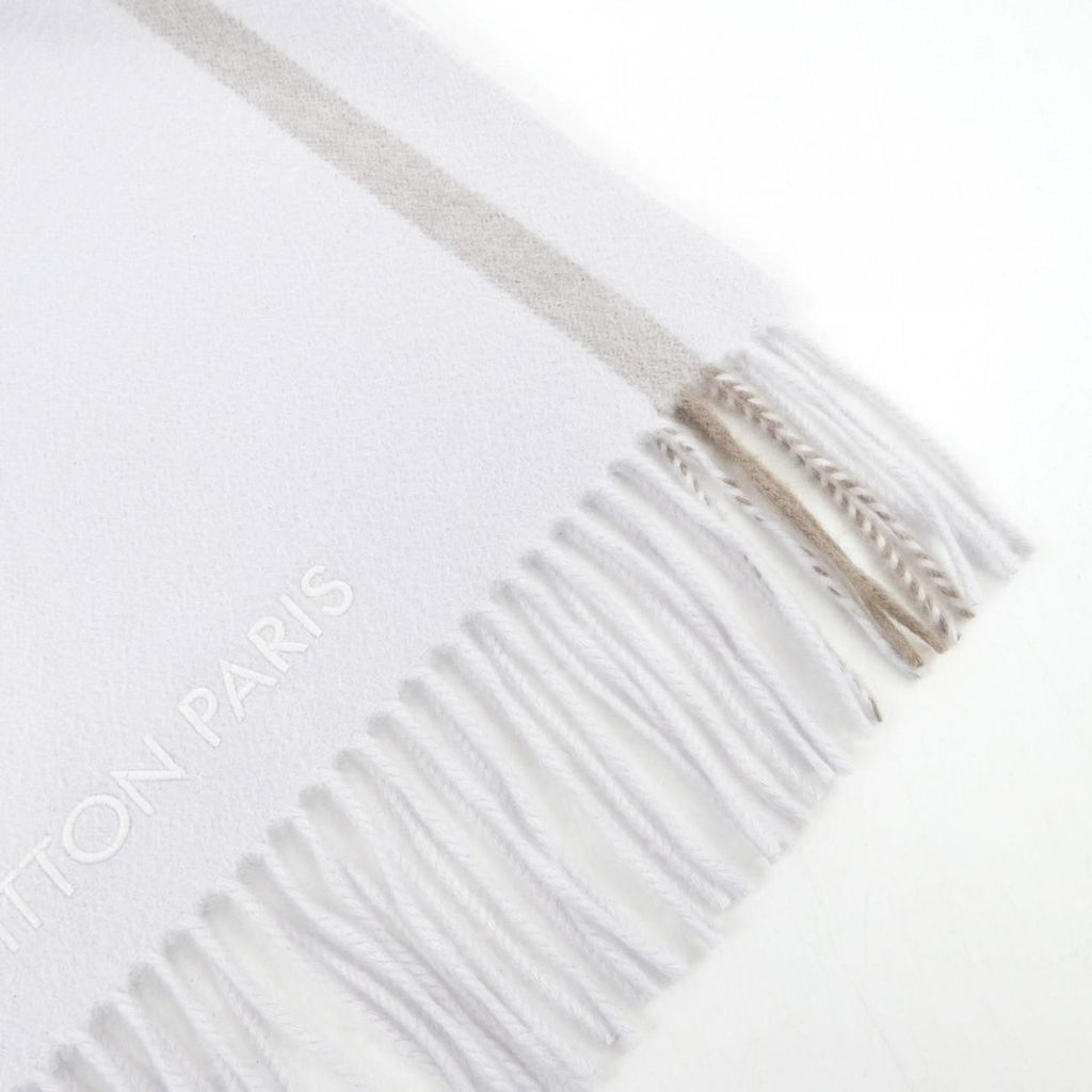 Louis Vuitton LV Icon Scarf Purple Beige — view 2