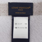 Louis Vuitton LV Icon Scarf Purple Beige — view 3
