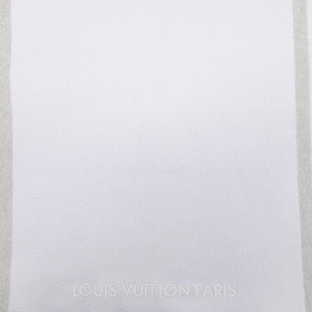 Louis Vuitton LV Icon Scarf Purple Beige — view 4