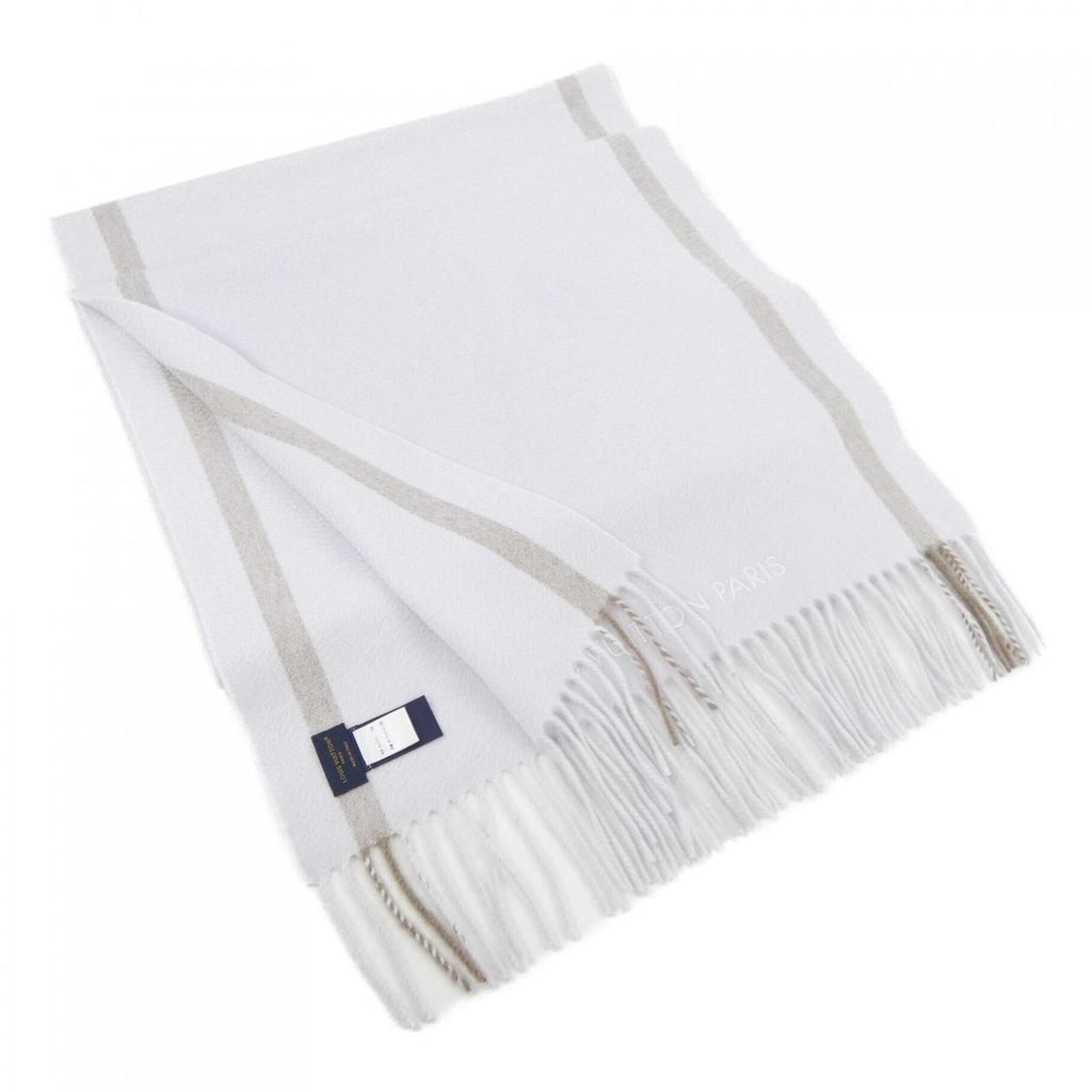Louis Vuitton LV Icon Scarf Purple Beige