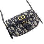 Dior Bobby Oblique Peacock Mini Shoulder Bag Gold Hardware CD Logo — view 9