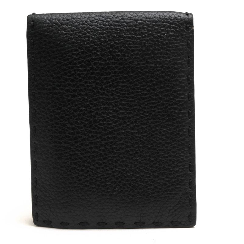 Fendi Wallet Men Leather Black 7 M0194 O7 N Fogxn Coin — view 2