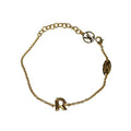 Louis Vuitton Bracelet &me R Gold Metal Circle