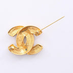 Chanel Brooch CC Logo — view 2