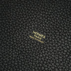 Hermes Handbag Picotin Lock MM Black Leather — view 4