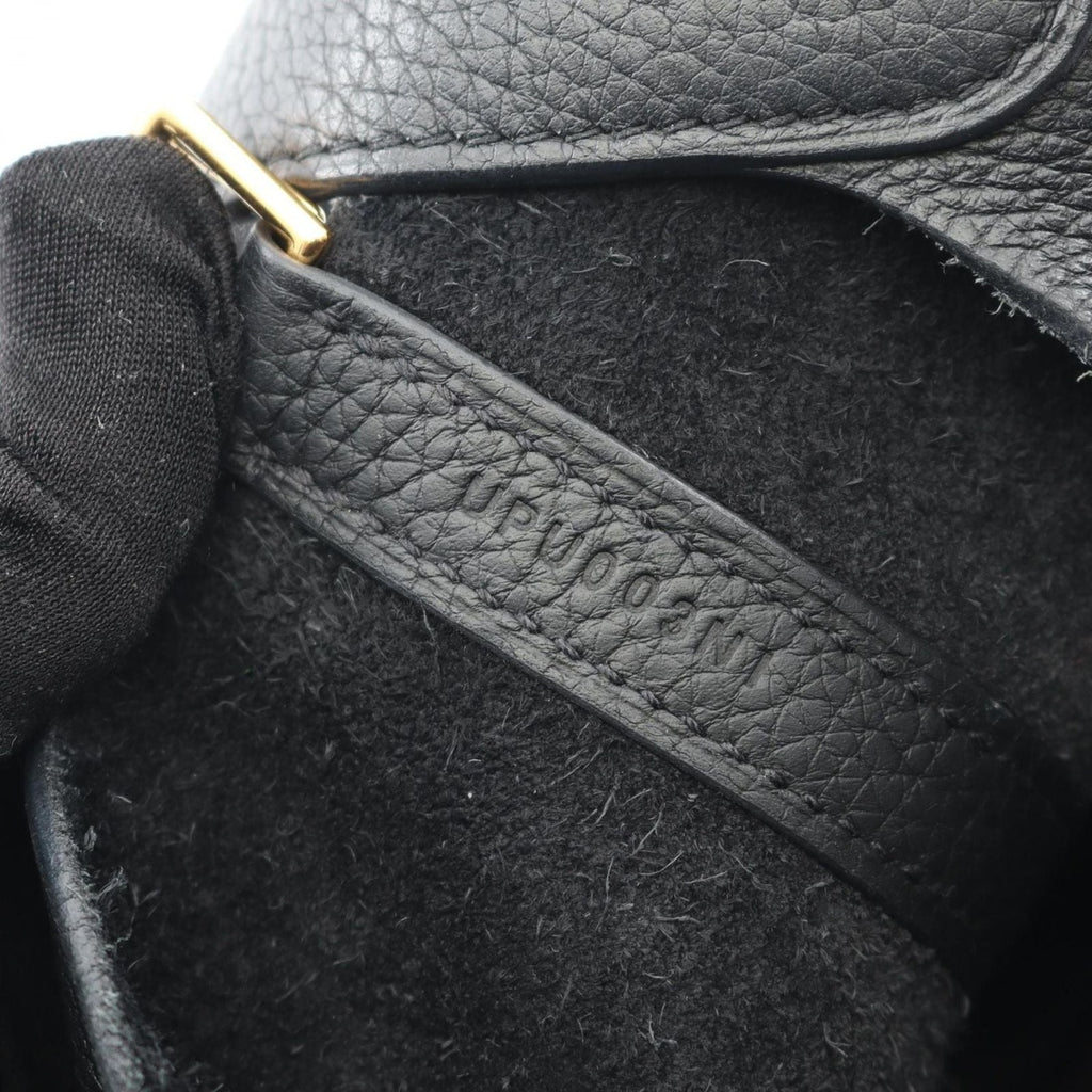 Hermes Handbag Picotin Lock MM Black Leather — view 5